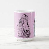 Robben-Schrei Kaffeetasse (Mittel)