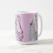Robben-Schrei Kaffeetasse (VorderseiteRechts)