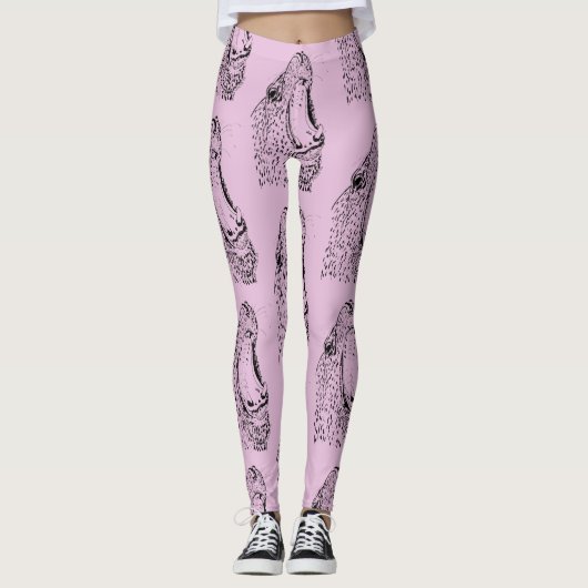 Robben-Schrei Leggings (Vorderseite)