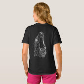 Robben-Schrei T-Shirt (Schwarz voll)