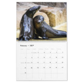 Robben-Wildlife-Wandkalender zum Feiern Kalender (Feb 2027)