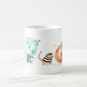 Robber Mice Christmas Heist Kaffeetasse (Mittel)