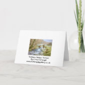 Robbers Bridge, Exmoor Karte (Rückseite)