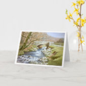 Robbers Bridge, Exmoor Karte (Gelbe Blume)