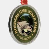 Robbers Cave SP Ornament Aus Metall (Rechts)