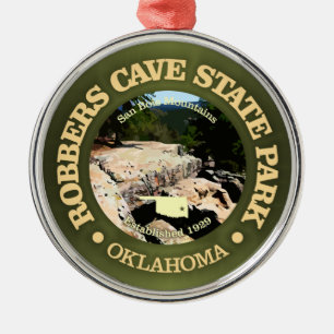 Robbers Cave SP Ornament Aus Metall