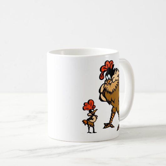 Robbey Hahn Kaffeetasse (VorderseiteRechts)