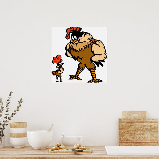 Robbey Rooster Poster (Küche)