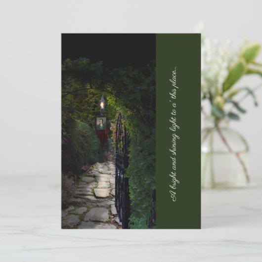 Robbie Burns Gate 2 Einladung (Stehend Vorderseite)