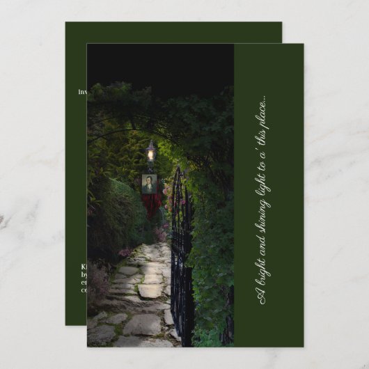 Robbie Burns Gate 2 Einladung (Vorne/Hinten)