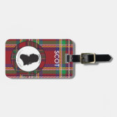 Robbie Burns Gepäcktag Gepäckanhänger (Vorderseite horizontal)