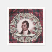 Robbie Burns Highland Napkins Serviette (Vorderseite)