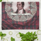 Robbie Burns Highland Teetuch Handtuch (Gefaltet)