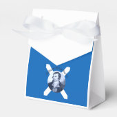 Robbie Burns - In Blue Oidhche Bhlas Burns Saltire Geschenkschachtel (Vorderseite)