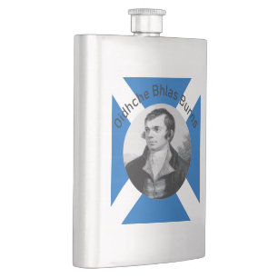 Robbie Burns - In grauer Burns-Nacht Flachmann