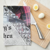 Robbie Burns lässiges Teetuch Küchentuch (Viertel Falte)