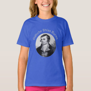 Robbie Burns - Oidhche Bhlas Burns Hellgrau T-Shirt