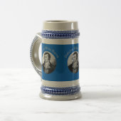 Robbie Burns - Oidhche Bhlas Burns Light Gray Bierglas (Vorderseite Links)