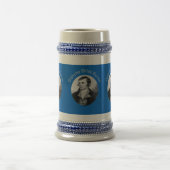 Robbie Burns - Oidhche Bhlas Burns Light Gray Bierglas (Mittel)