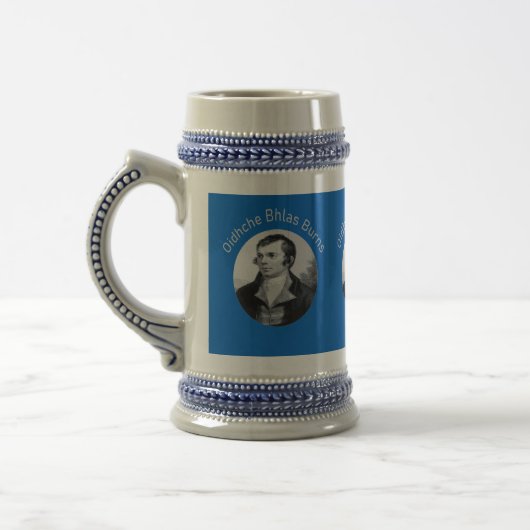 Robbie Burns - Oidhche Bhlas Burns Light Gray Bierglas (Links)