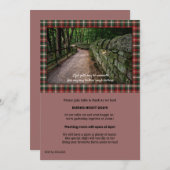 Robbie Burns Social Media Einladung (Vorne/Hinten)