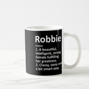 Robbie Definition Personalisiert Name Funny Christ Kaffeetasse
