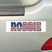 Robbie Name Vorname USA Aufkleber Sticker Auto Autoaufkleber (Auf Auto)