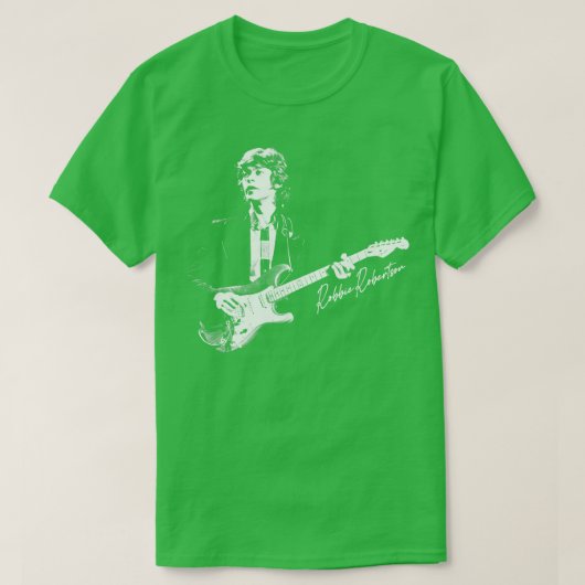 Robbie Robertson Original Retro Design T-Shirt (Design vorne)