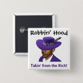 Robbin Haube - Obama Button (Vorne & Hinten)
