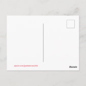 Robbin RedBrust Postkarte (Rückseite)