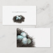 "Robbiner Eierbusiness cards nest" Visitenkarte (Vorne/Hinten)