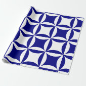 Robbing Peter to Pay Paul Blue Pattern Geschenkpapier (Ungerollt)