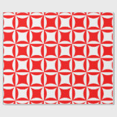 Robbing Peter to Pay Paul Red Pattern Geschenkpapier (Flach)