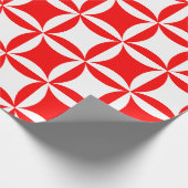 Robbing Peter to Pay Paul Red Pattern Geschenkpapier (Ecke)