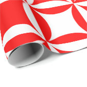 Robbing Peter to Pay Paul Red Pattern Geschenkpapier (Rolleneckpunkt)