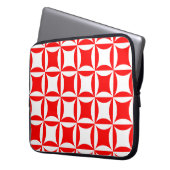 Robbing Peter to Pay Paul Red Pattern Laptopschutzhülle (Vorderseite Links)