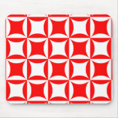 Robbing Peter to Pay Paul Red Pattern Mousepad (Vorne)