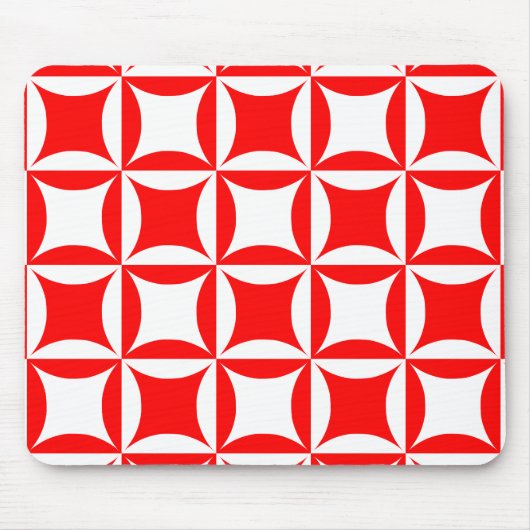 Robbing Peter to Pay Paul Red Pattern Mousepad (Vorne)