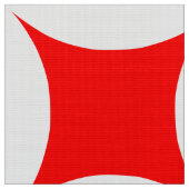 Robbing Peter to Pay Paul Red Pattern Stoff (Nahaufnahme)