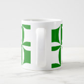 Robbing Peter zu Pay Pual Green Patches Jumbo-Tasse (Rückseite)