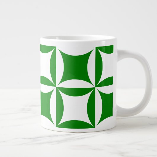 Robbing Peter zu Pay Pual Green Patches Jumbo-Tasse (Rechts)