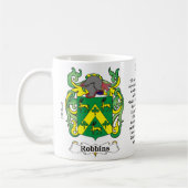 Robbins Familien-Wappen Tasse (Links)