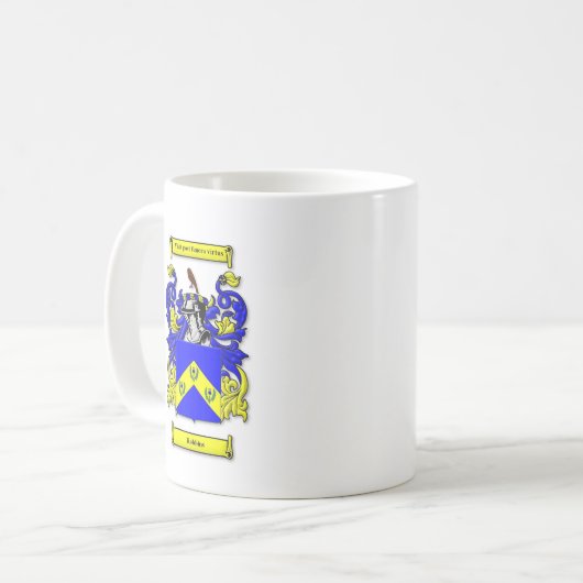 Robbins Wappen Kaffeetasse (Vorderseite Links)