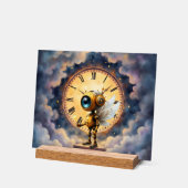 Robby der geflügelte Zeitwächter – Wings of Time S Acrylschild (Winkel)