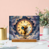 Robby der geflügelte Zeitwächter – Wings of Time S Acrylschild (Hochzeit)