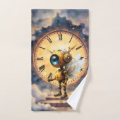 Robby der geflügelte Zeitwächter – Wings of Time S Badhandtuch Set (Handtuch)