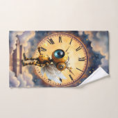 Robby der geflügelte Zeitwächter – Wings of Time S Badhandtuch Set (Handtuch)