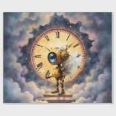 Robby der geflügelte Zeitwächter – Wings of Time S Geschenkpapier (Flach)
