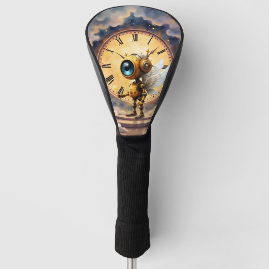 Robby der geflügelte Zeitwächter – Wings of Time S Golf Headcover (Vorderseite)