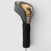 Robby der geflügelte Zeitwächter – Wings of Time S Golf Headcover (angewinkelt)